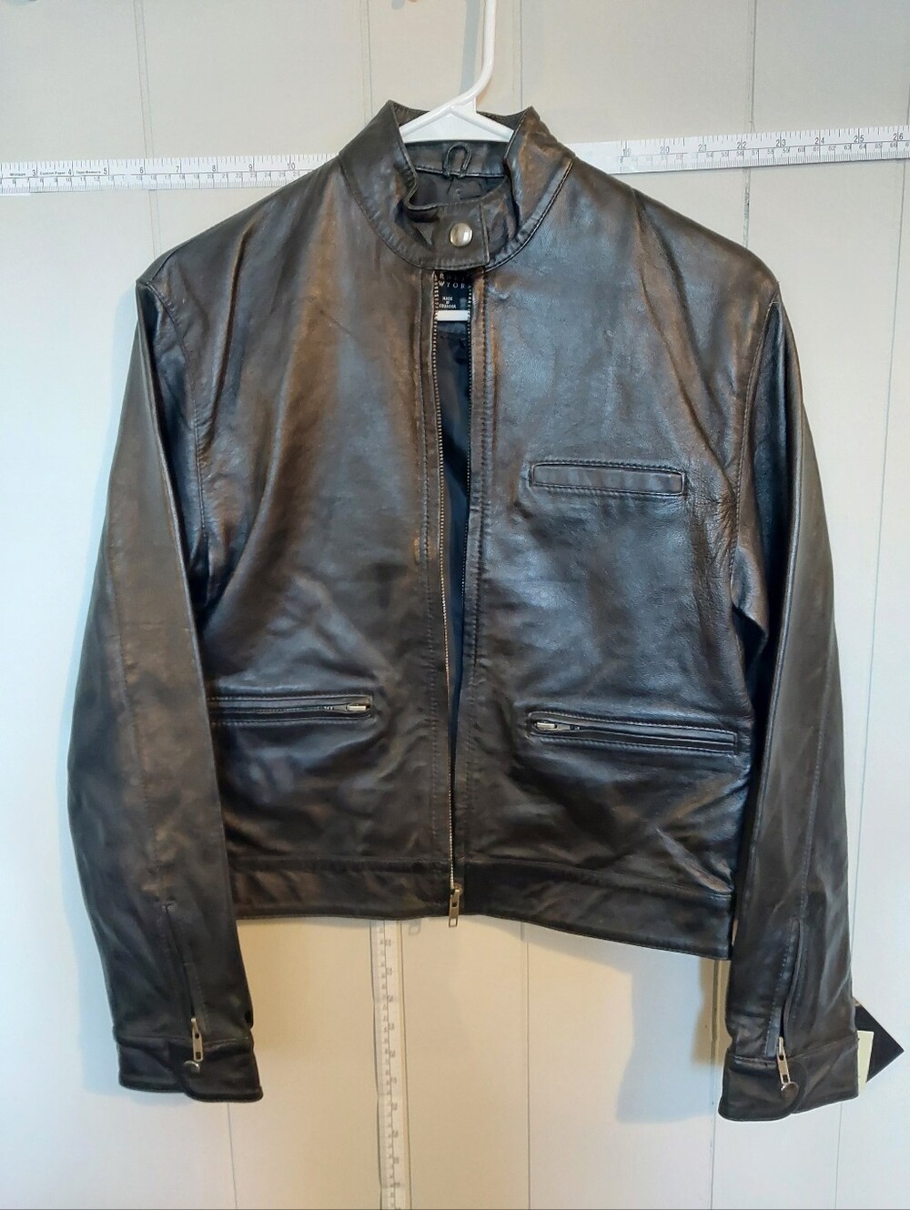 Barneys New York Vintage Cafe Racer Jacket Mens Size M